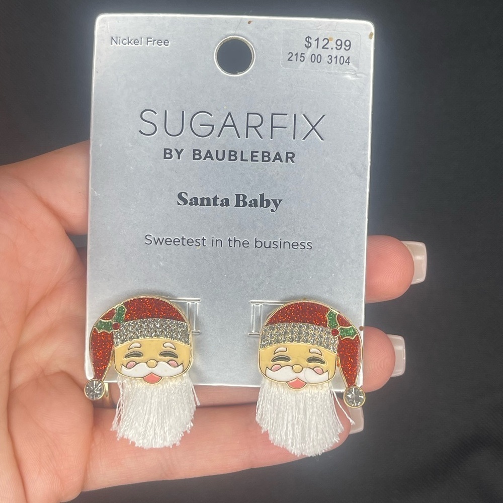 Santa Baby Earrings - Picture 1 of 1
